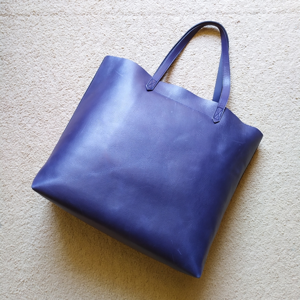 Madewell Suede Stripe Transport Leather Tote
NWT - Picture 3 of 9